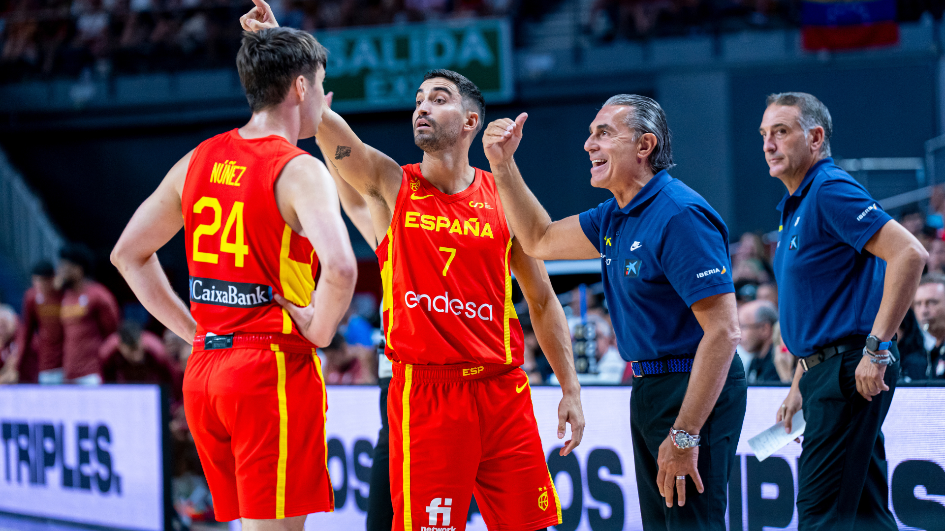 Juan Núñez Sergio Scariolo Jaime Fernández