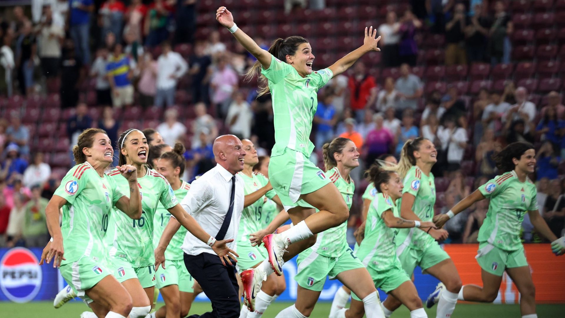 Eurocopa, Italia, Noruega