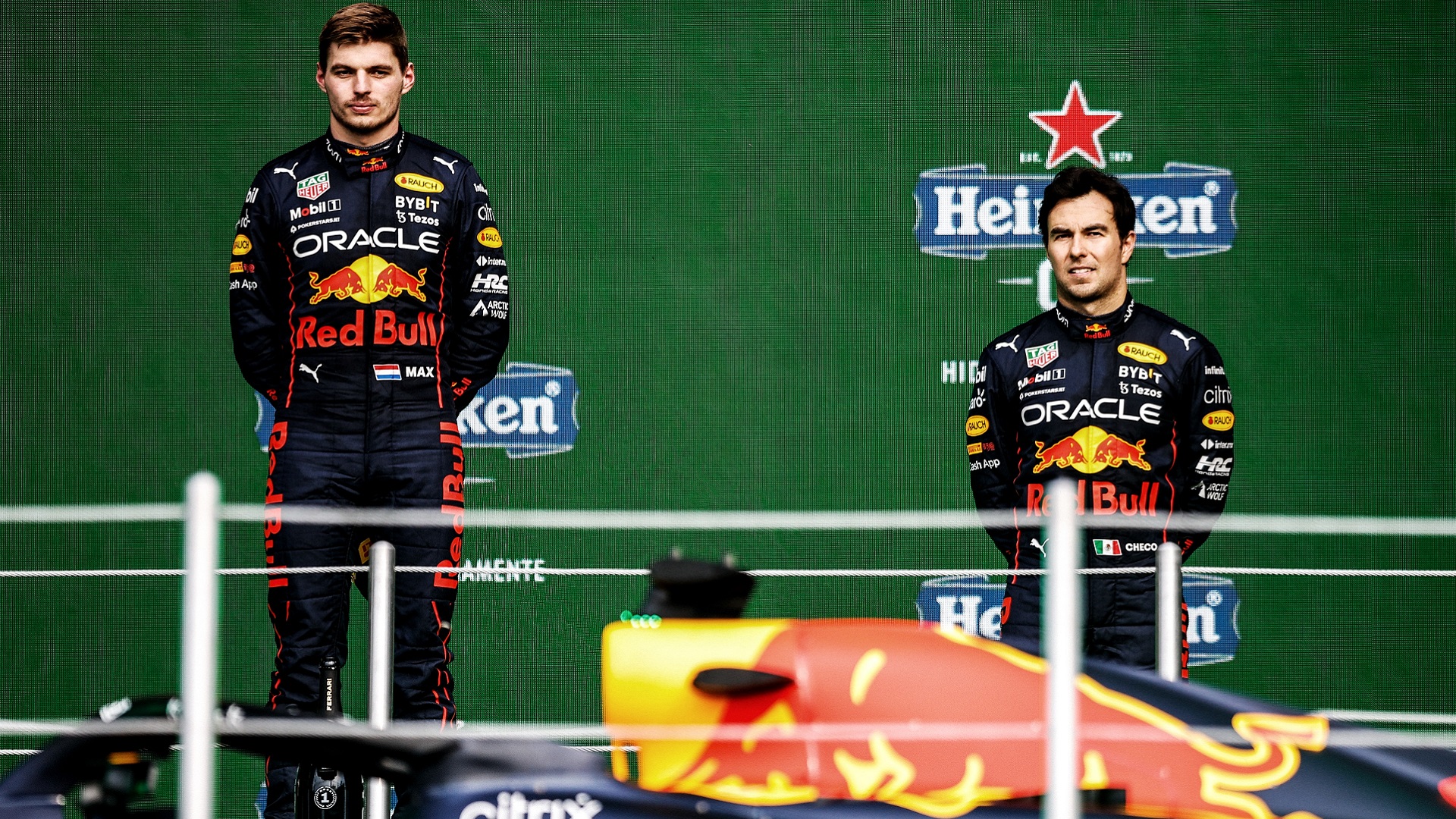 2022-11-11 Verstappen Perez Red Bull F1 Formula 1