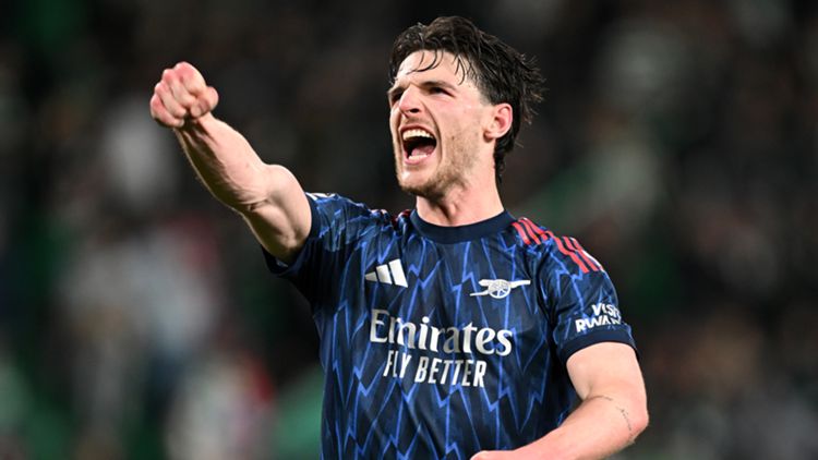 Declan Rice vs Sporting