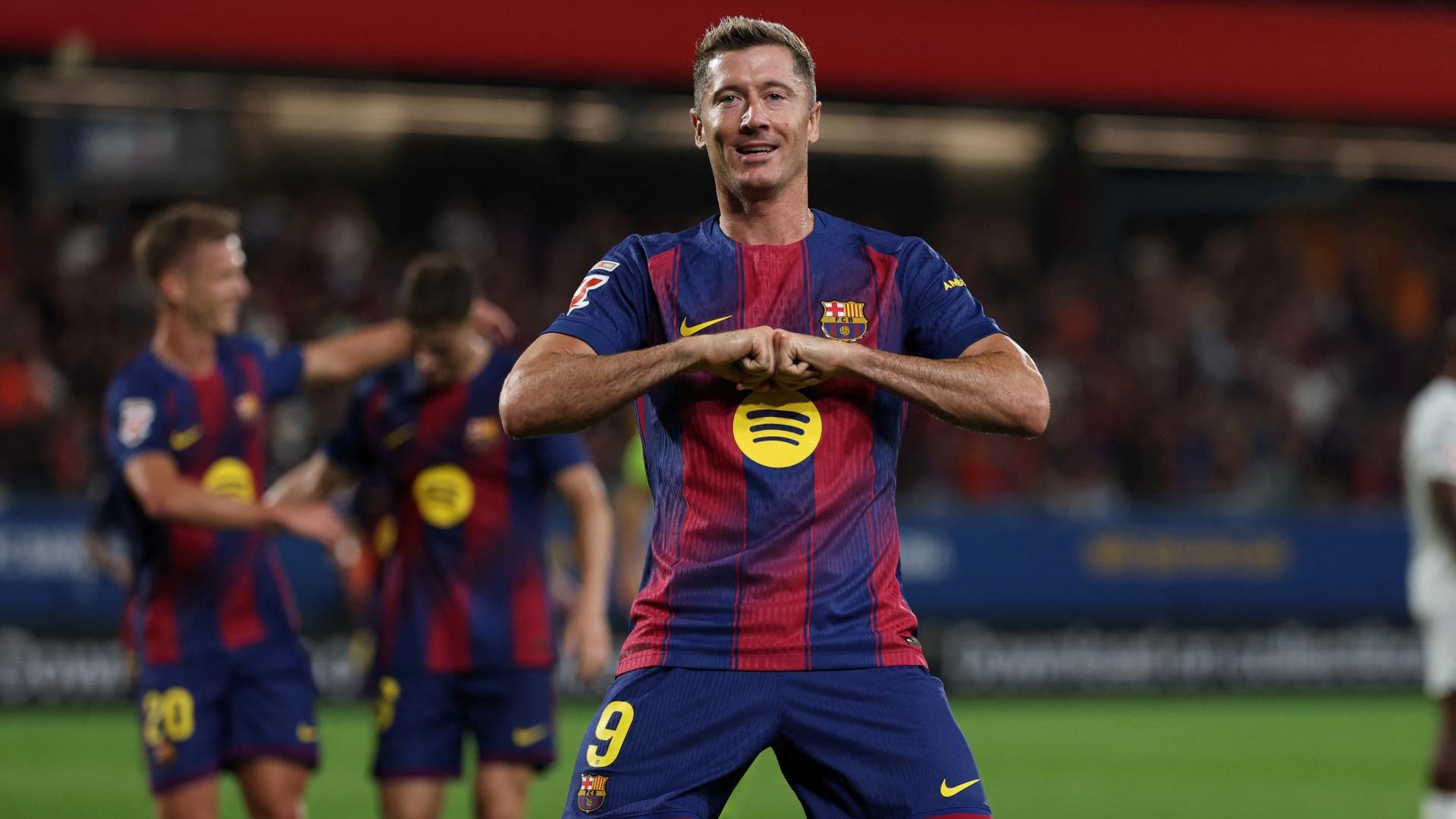 FC Barcelona Robert Lewandowski LaLiga 14092025
