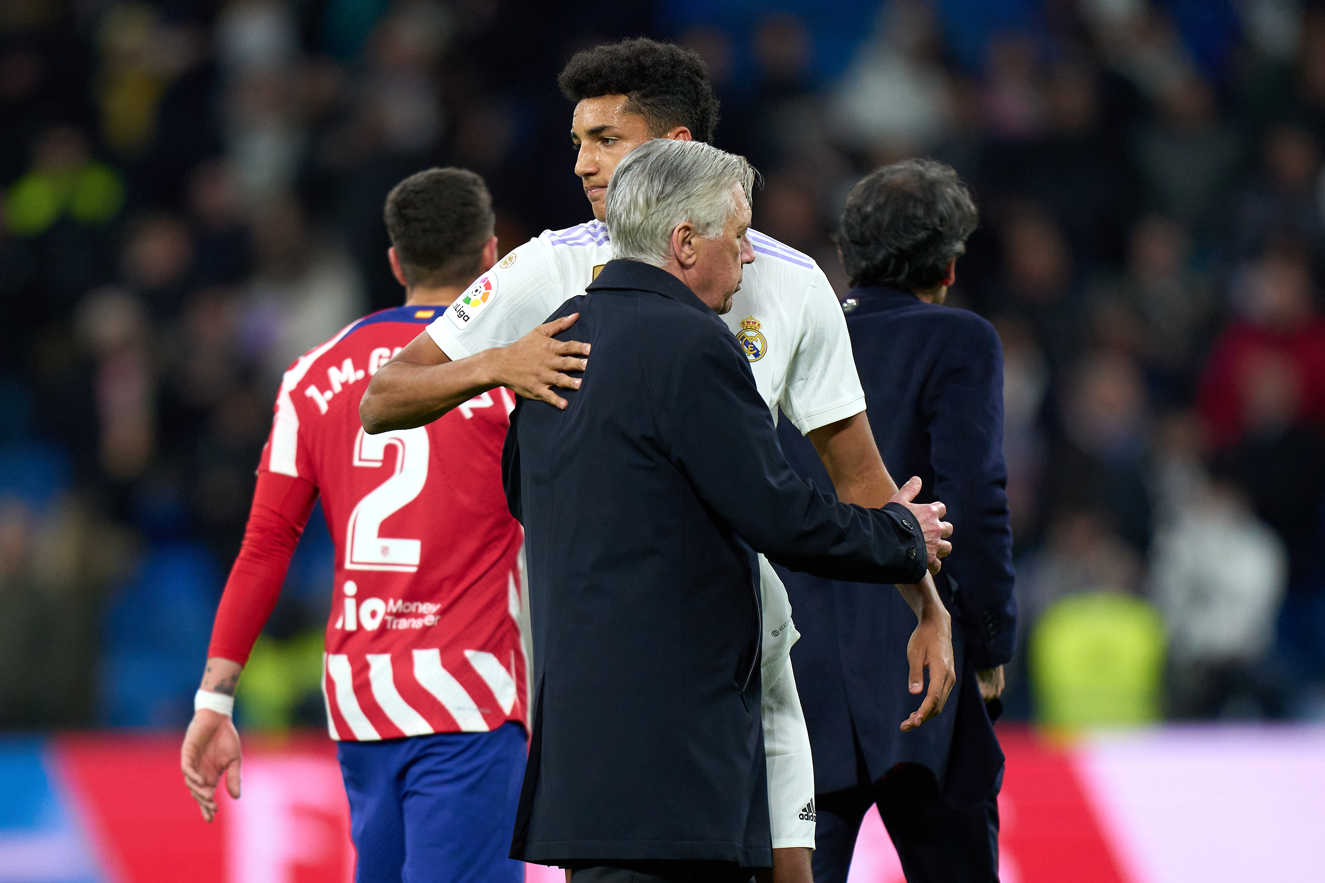 Alvaro Rodriguez e Carlo Ancelotti, Real Madrid