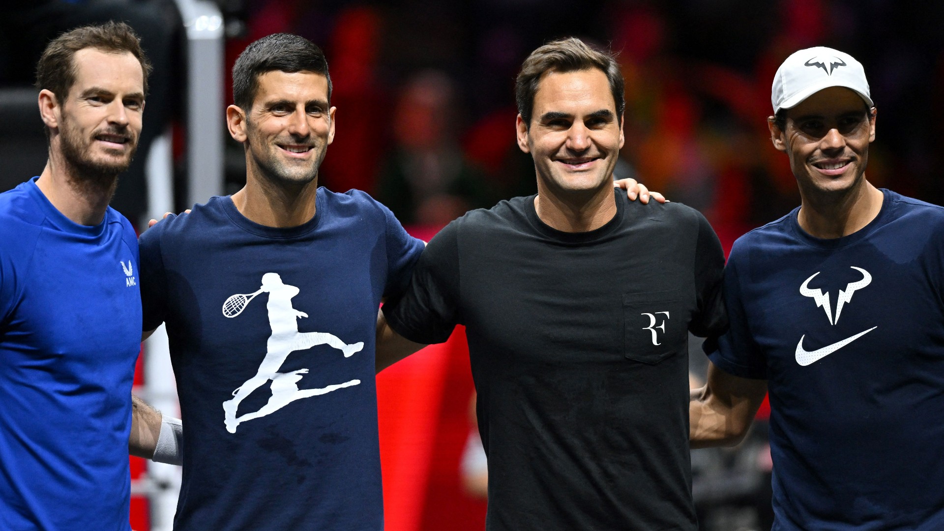 Laver Cup 2022, Andy Murray, Novak Djokovic, Roger Federer e Rafael Nadal