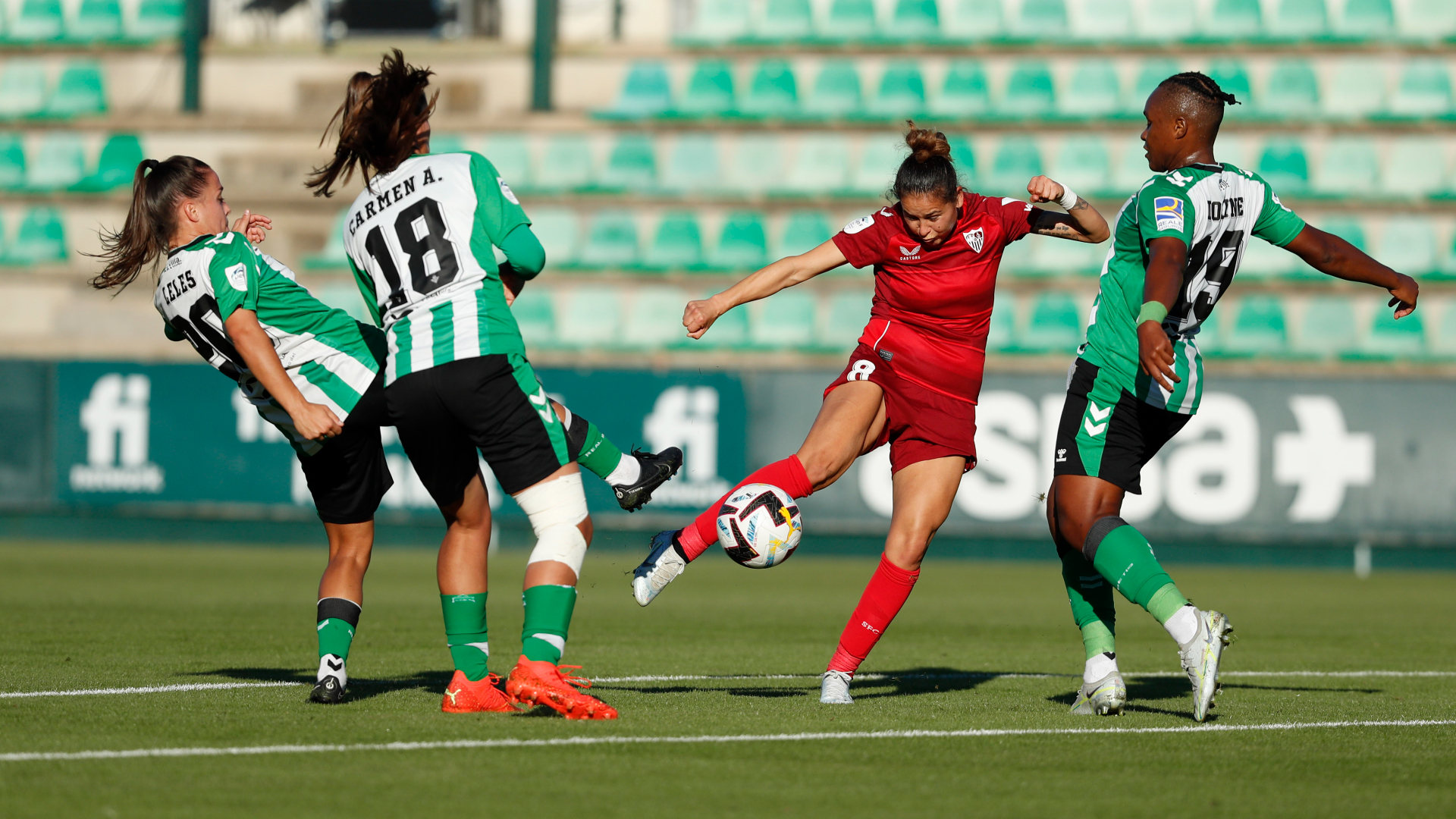 Real Betis femenino, Finetwork Liga F, Sevilla femenino