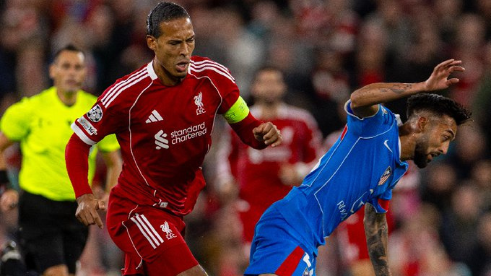 Virgil van Dijk Liverpool 2025