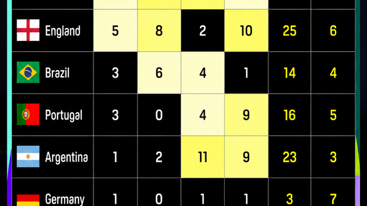 World Cup Power Rankings Top 4 predictions