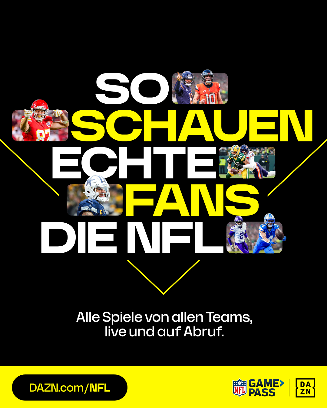 DAZN Game Pass creative 2026 - Germany
