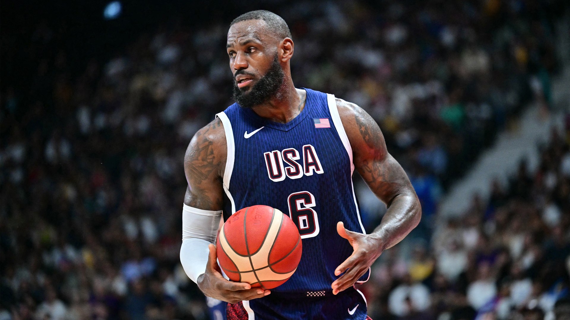 LeBron James Team USA Olympia 2024 15072024