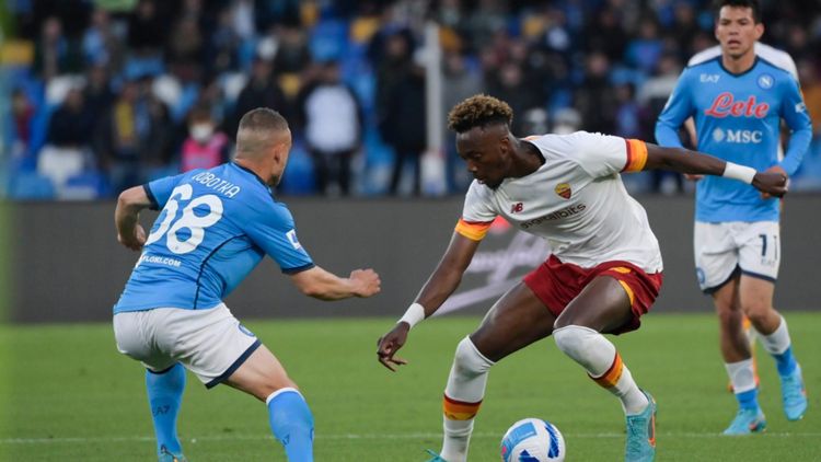 Napoli-Roma 1-1, Serie A TIM 2021-2022, DAZN Italia
