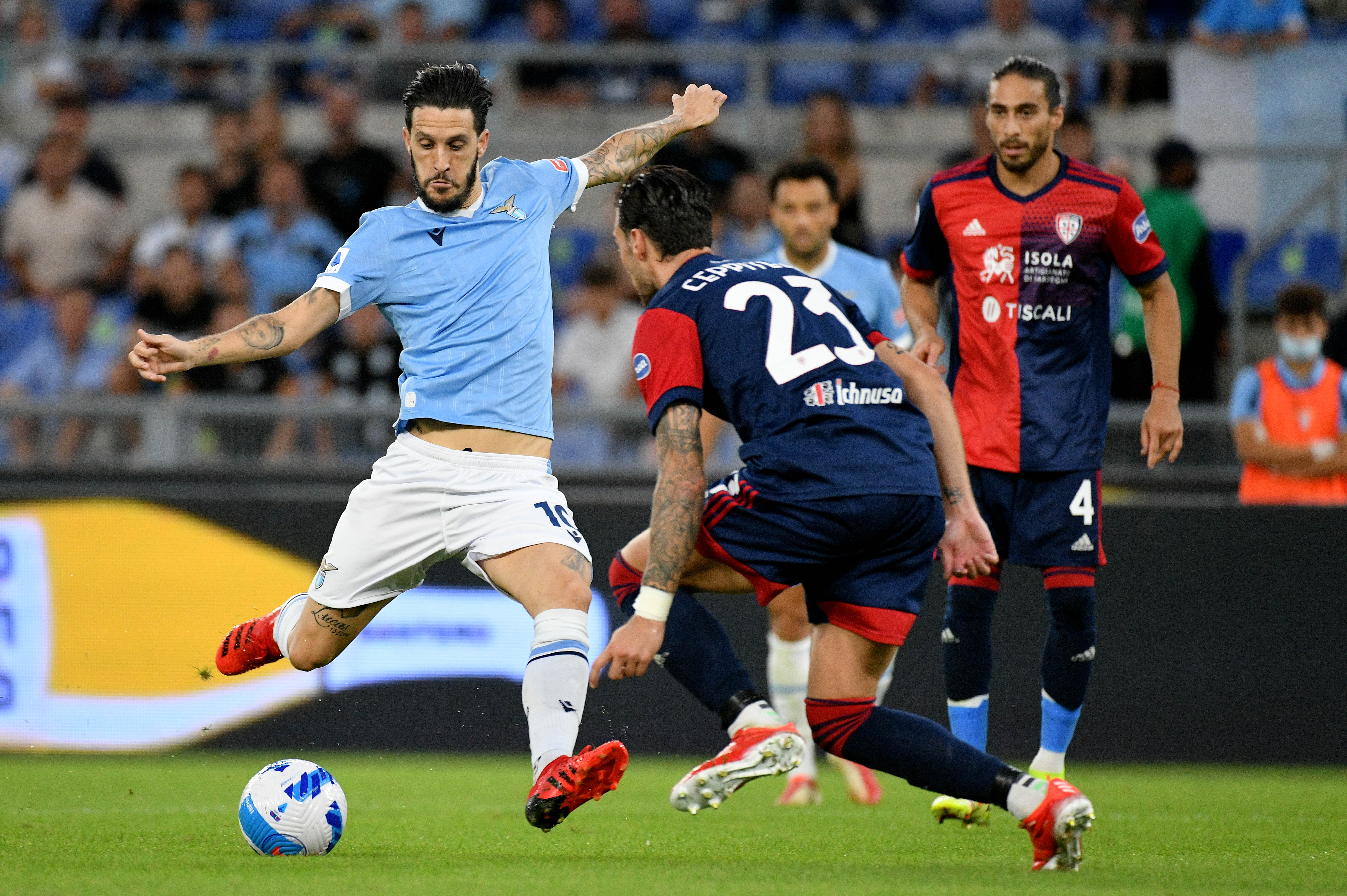 Luis Alberto durante Lazio-Cagliari