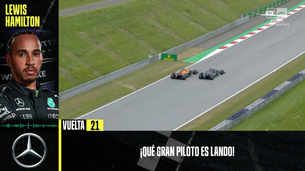 Lewis Hamilton radio