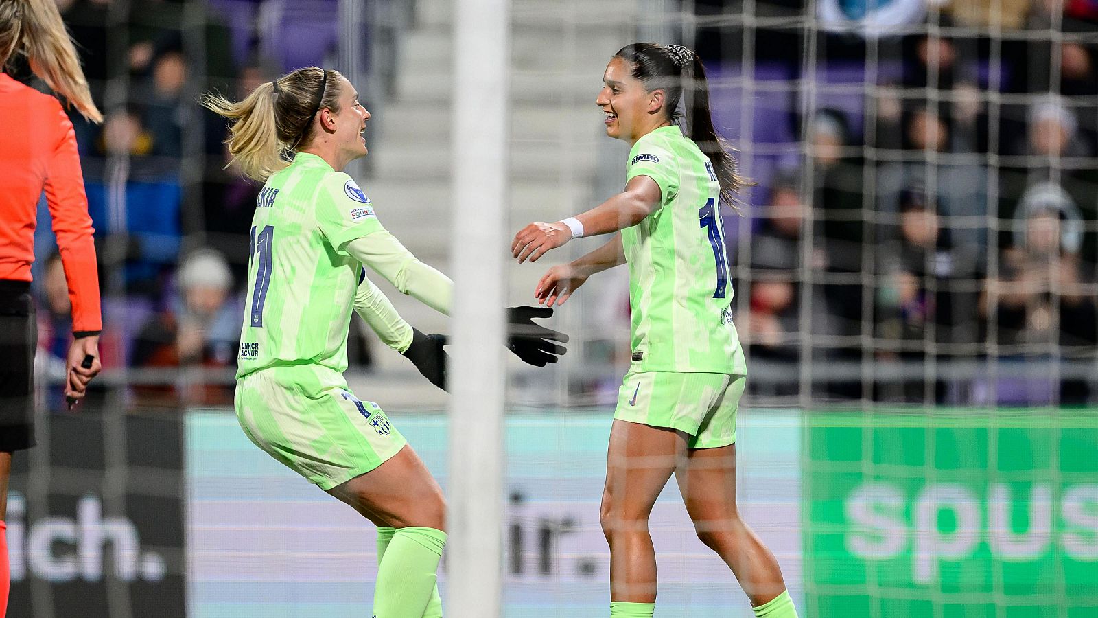 Kika Nazareth, Alexia Putellas, Barcelona, Liga F