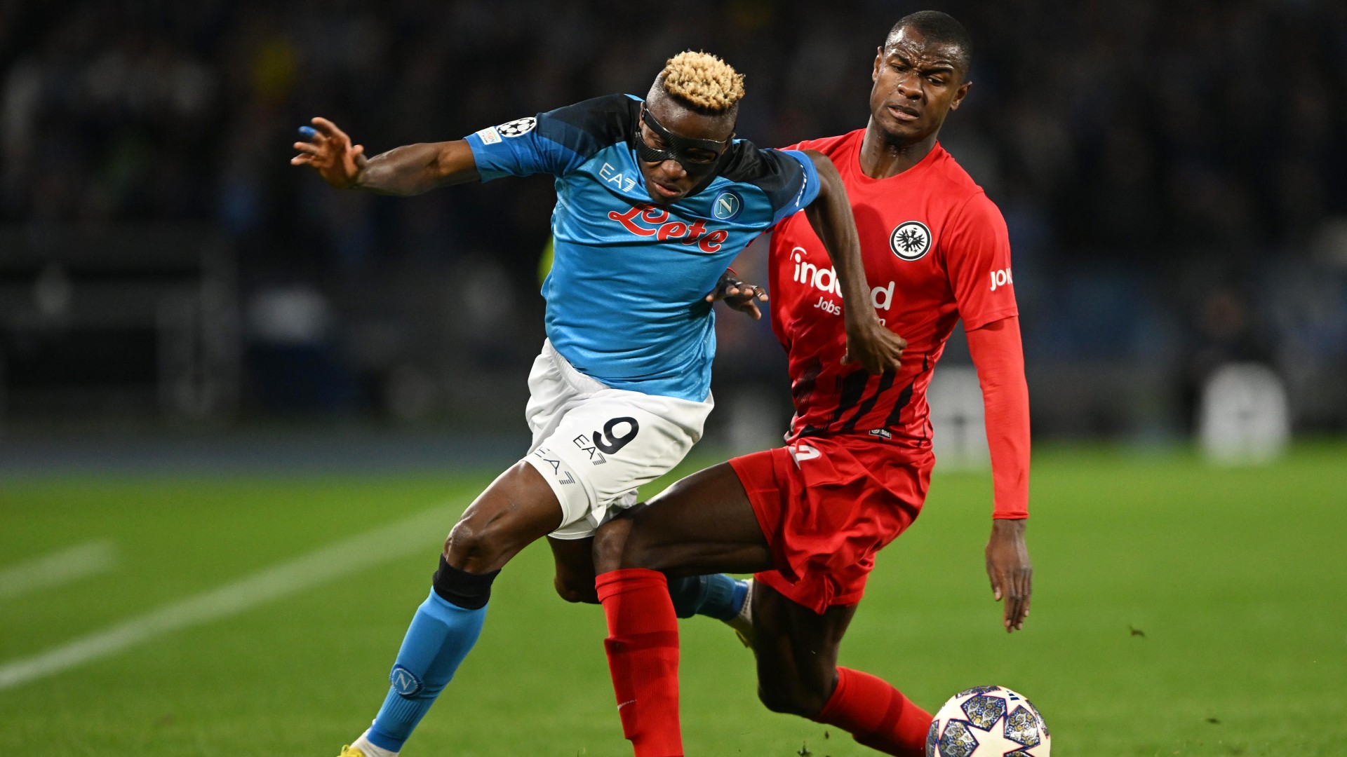 Victor Osimhen SSC Napoli Evan Ndicka Eintracht Frankfurt UEFA Champions League 15032023
