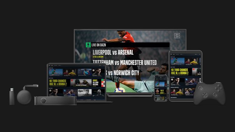 Dispositivos DAZN