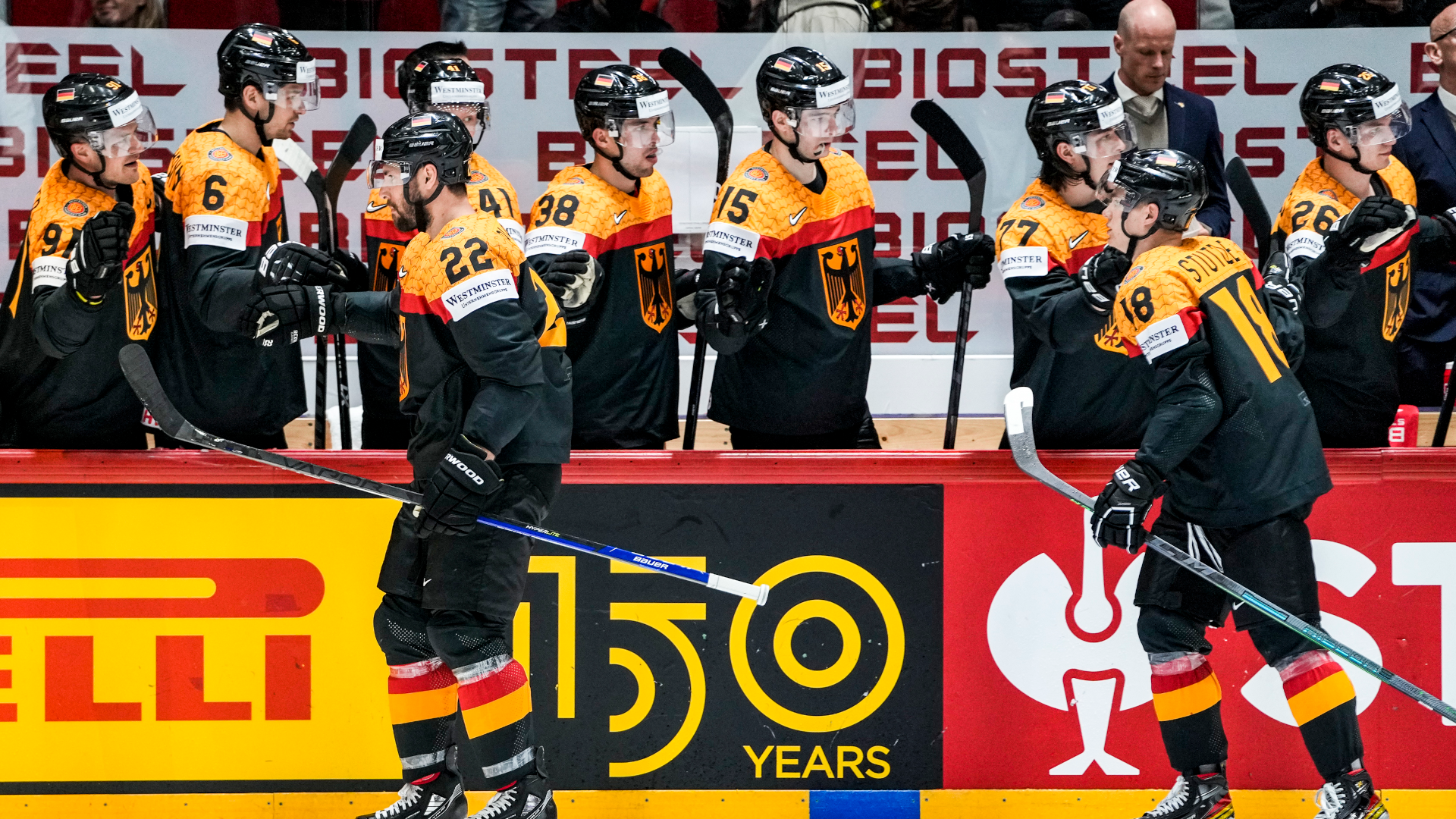 Deutschland Eishockey WM Weltmeisterschaft 20220513