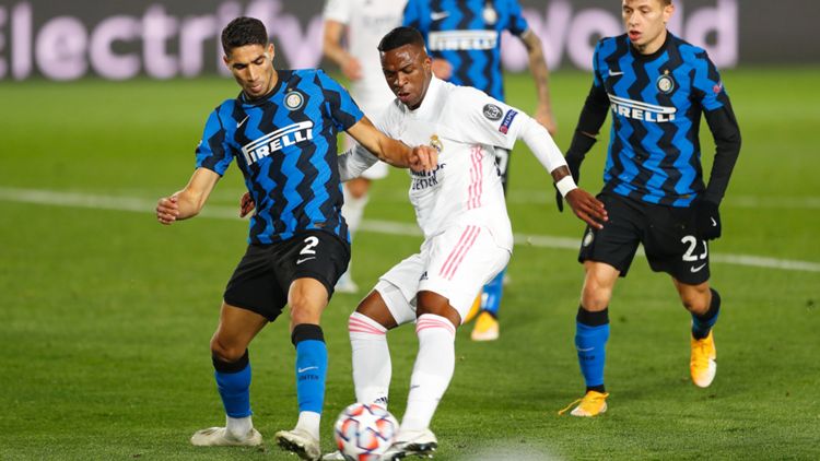 ONLY GERMANY Real Madrid Inter Mailand Champions League Vinicius Junir Achraf Hakimi 03112020