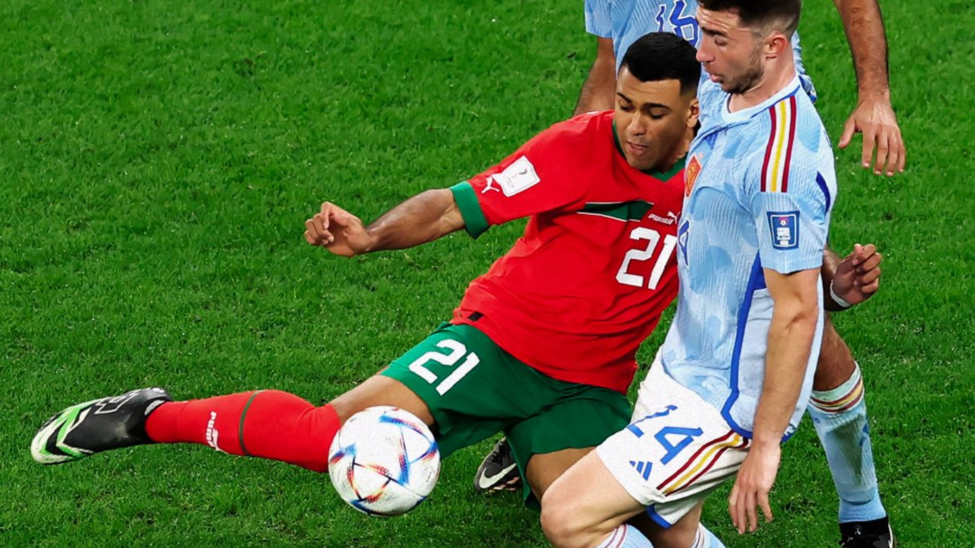 Marocco Spagna Cheddira