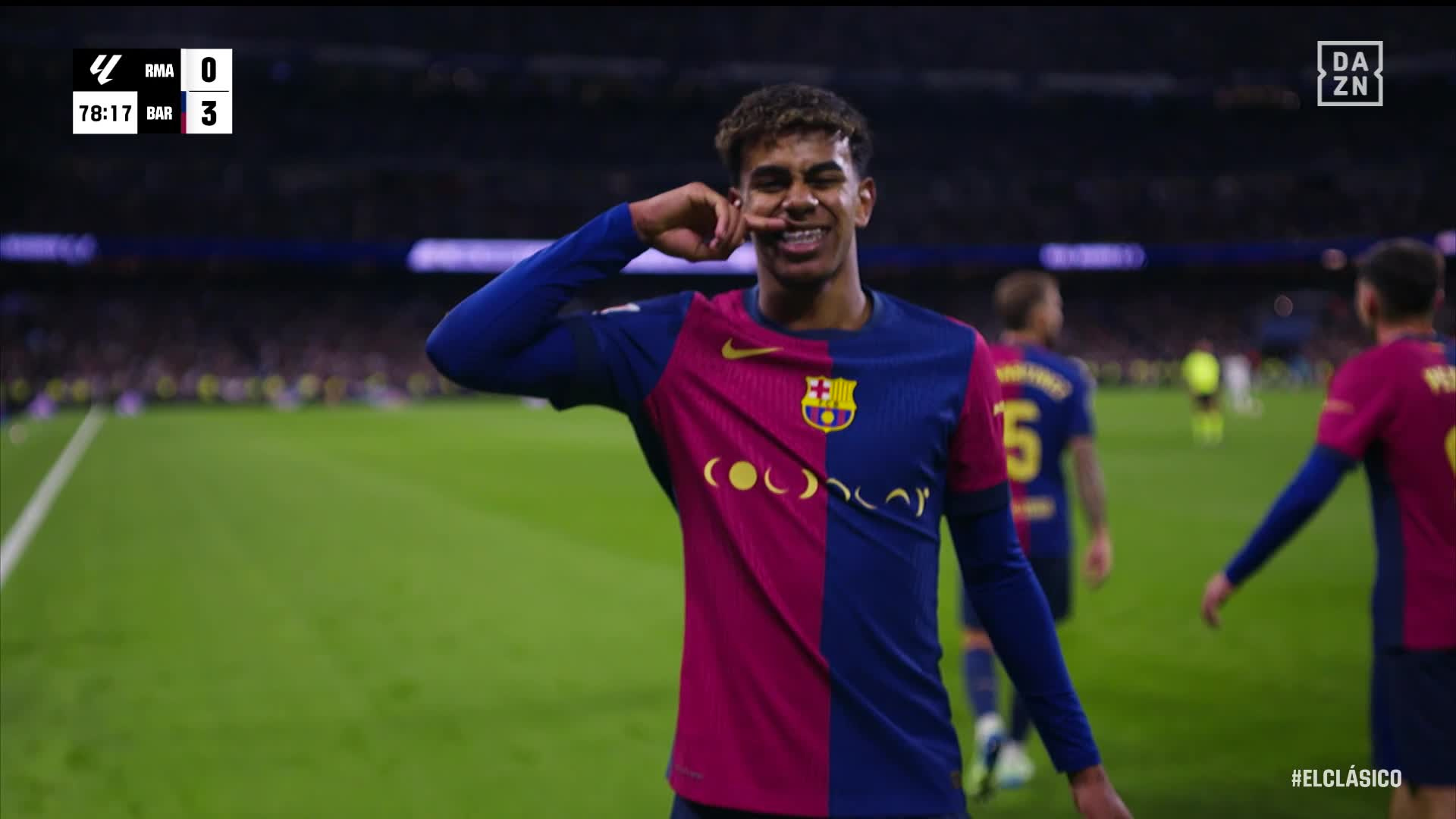 Lamine Yamal, brackets, El Clásico 2024/25