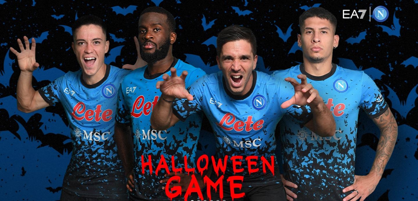 Maglietta Napoli Halloween 2022