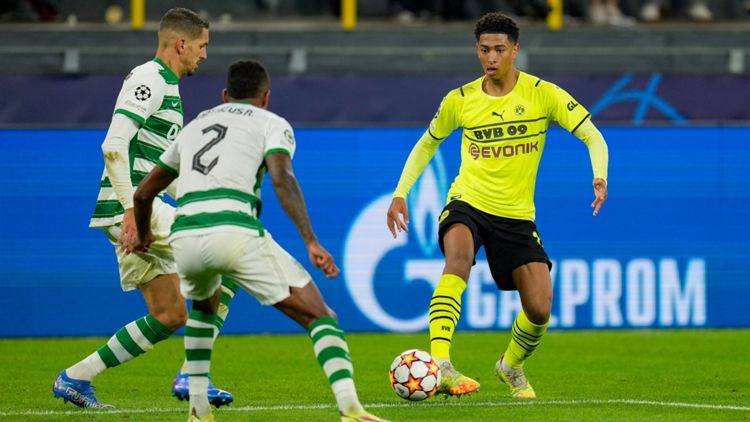 Borussia Dortmund Sporting Lissabon Jude Bellingham Champions League 28092021