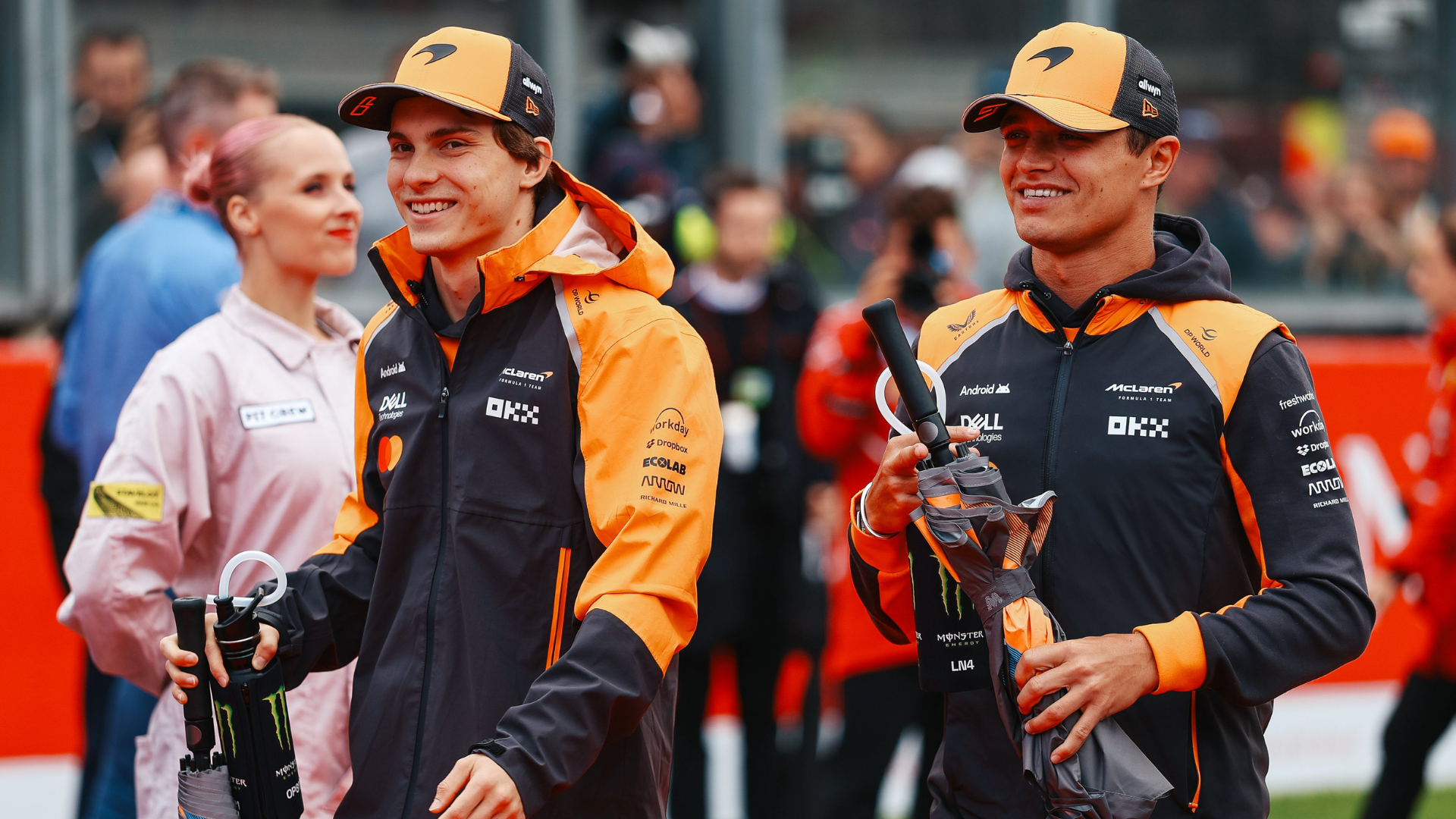 Oscar Piastri Lando Norris McLaren 2025