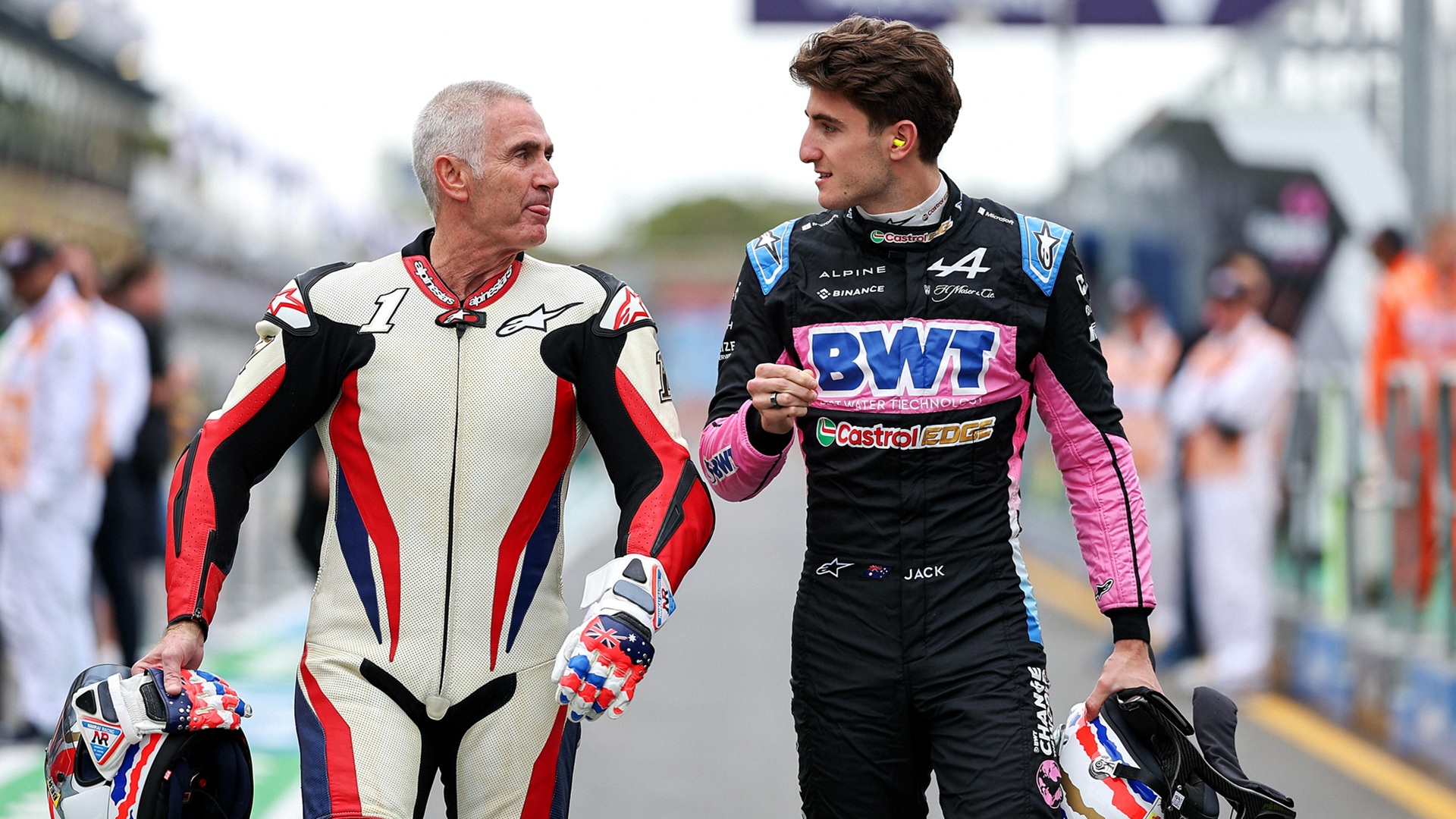 2024-03-23 Jack Doohan Mick Doohan Alpine F1 Formula 1