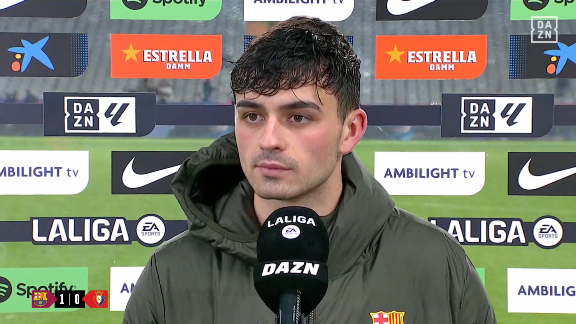 Pedri DAZN Osasuna
