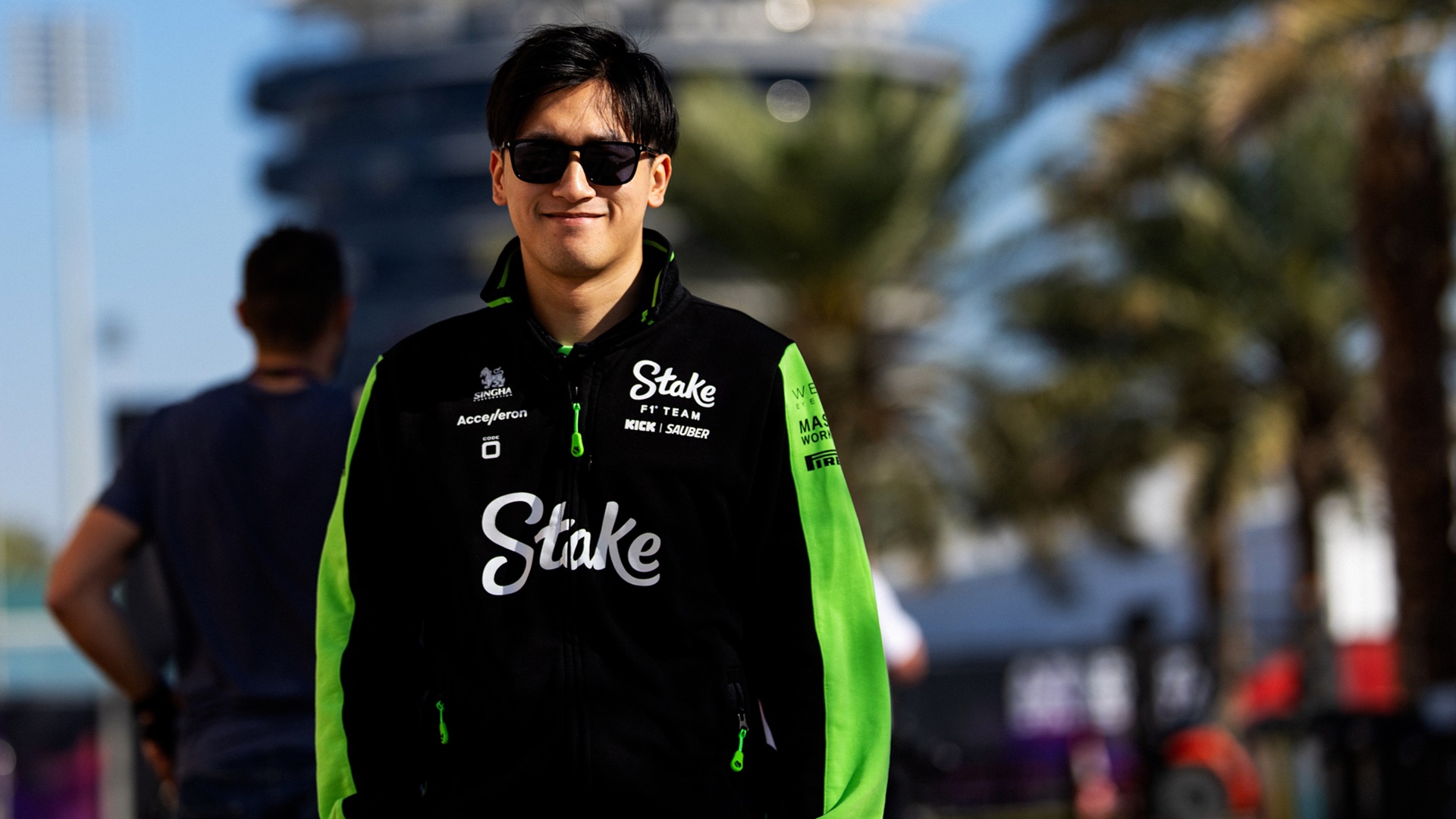 2024-02-21 Zhou Guanyu Stake Kick Sauber F1 Formula 1