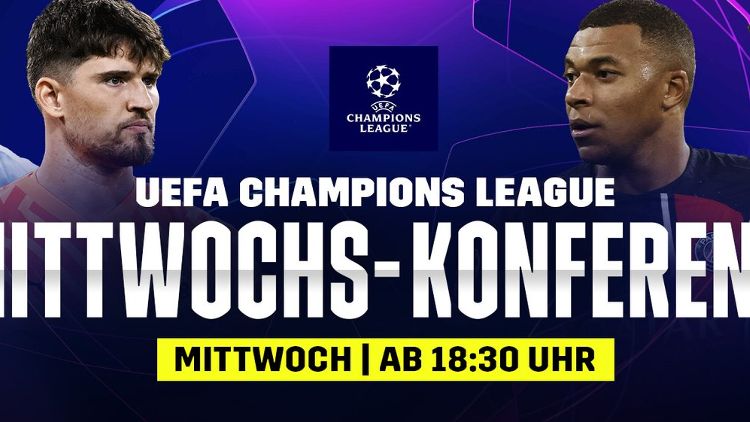 Champions League Konferenz Mittwoch Banner