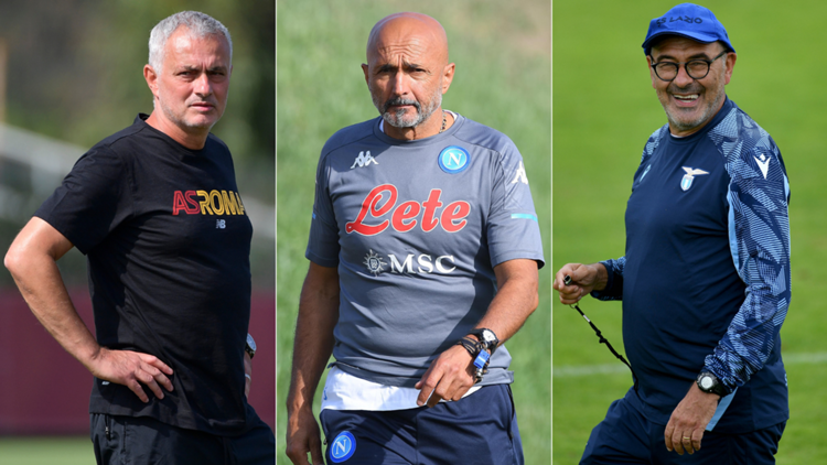 Mourinho, Sarri, Spalletti in cerca di un titolo. Europa League e Conference League sono tutte su DAZN