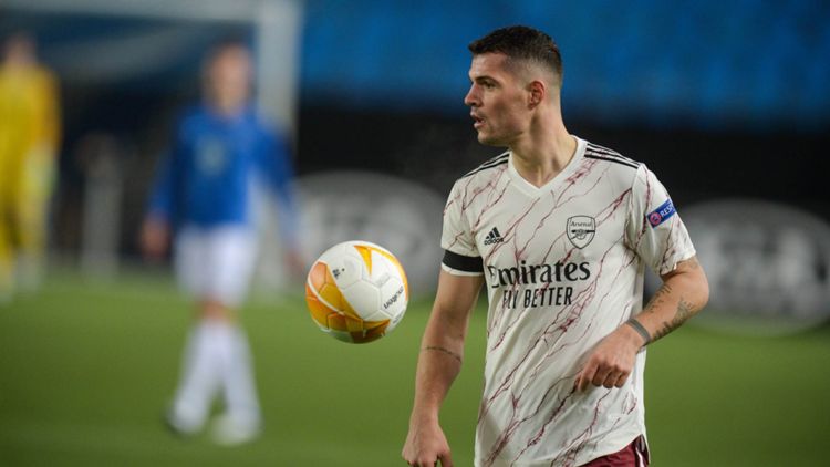 Granit Xhaka FC Arsenal FK Molde Europa League 2020