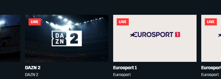 DAZN Channels Sender