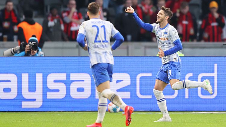 Stevan Jovetic Hertha BSC Berlin Bundesliga vs. Bayer Leverkusen 07112021