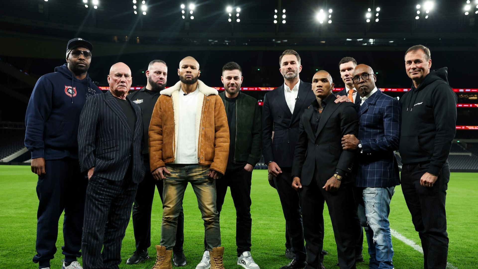 Chris Eubank Jr Conor Benn Tottenham Feb 2025