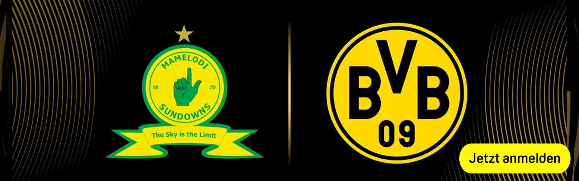 Mamelodi Sundowns Borussia Dortmund BVB CWC Match Banner