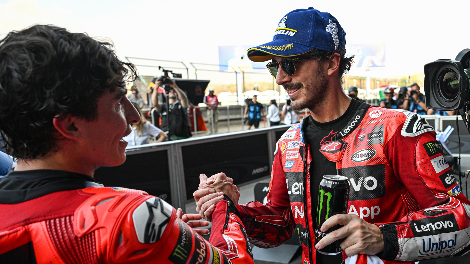 Marc Márquez y Pecco Bagnaia, GP Tailandia 2025