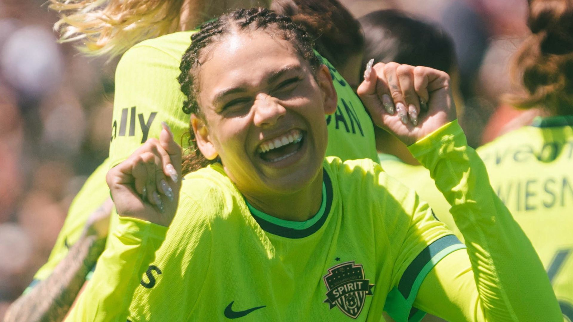 Trinity Rodman, Washington Spirit, Estados Unidos