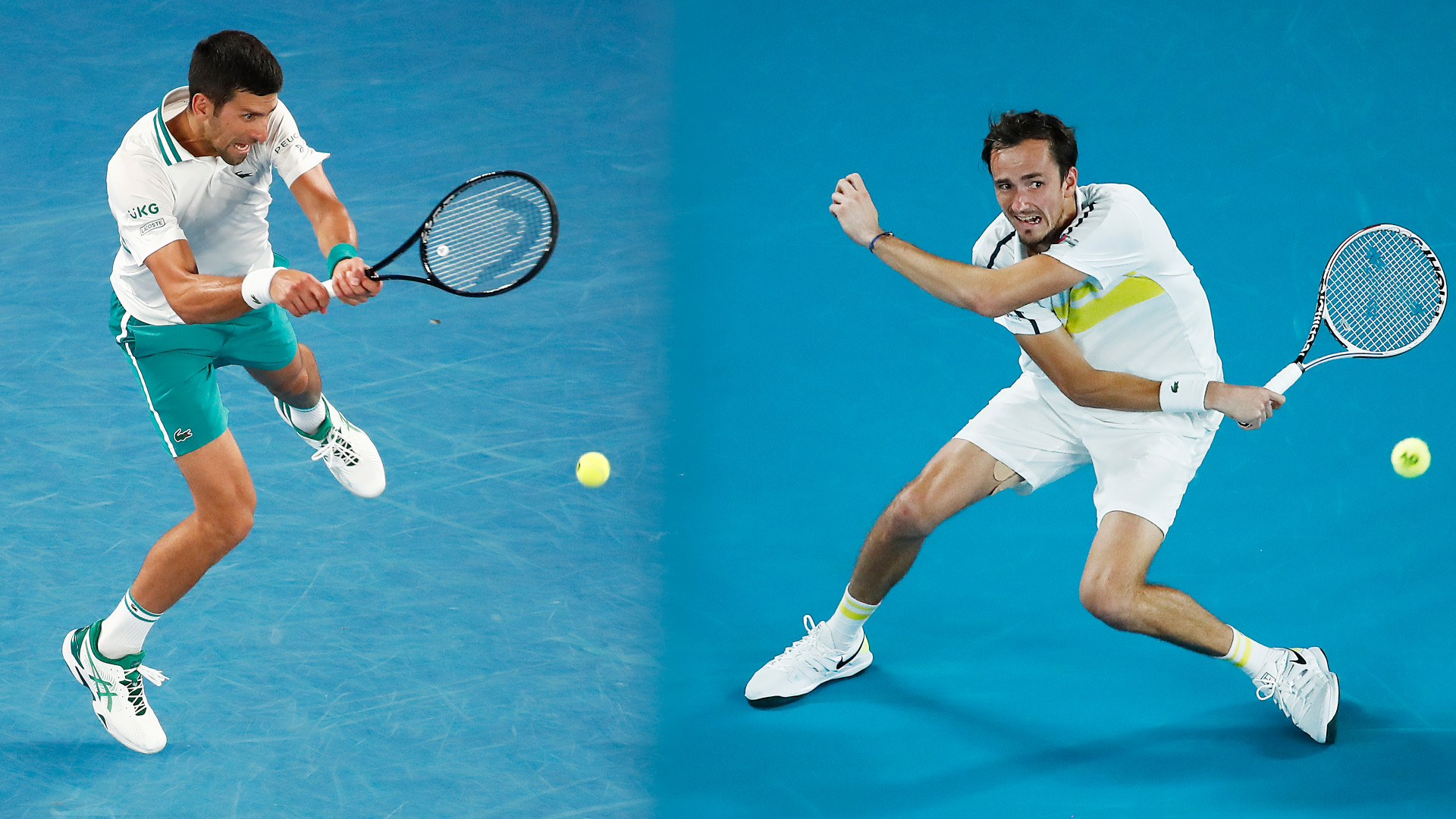 ONLY GERMANY Djokovic Medvedev Australia Fight 19022021