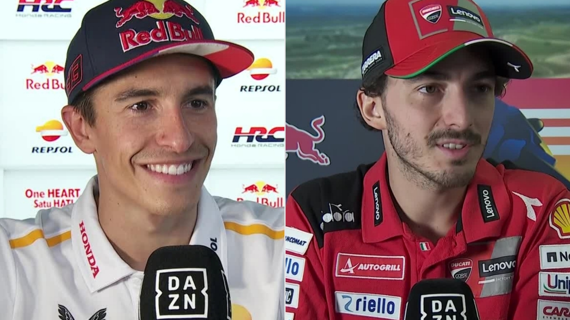 Marc Márquez Pecco Bagnaia