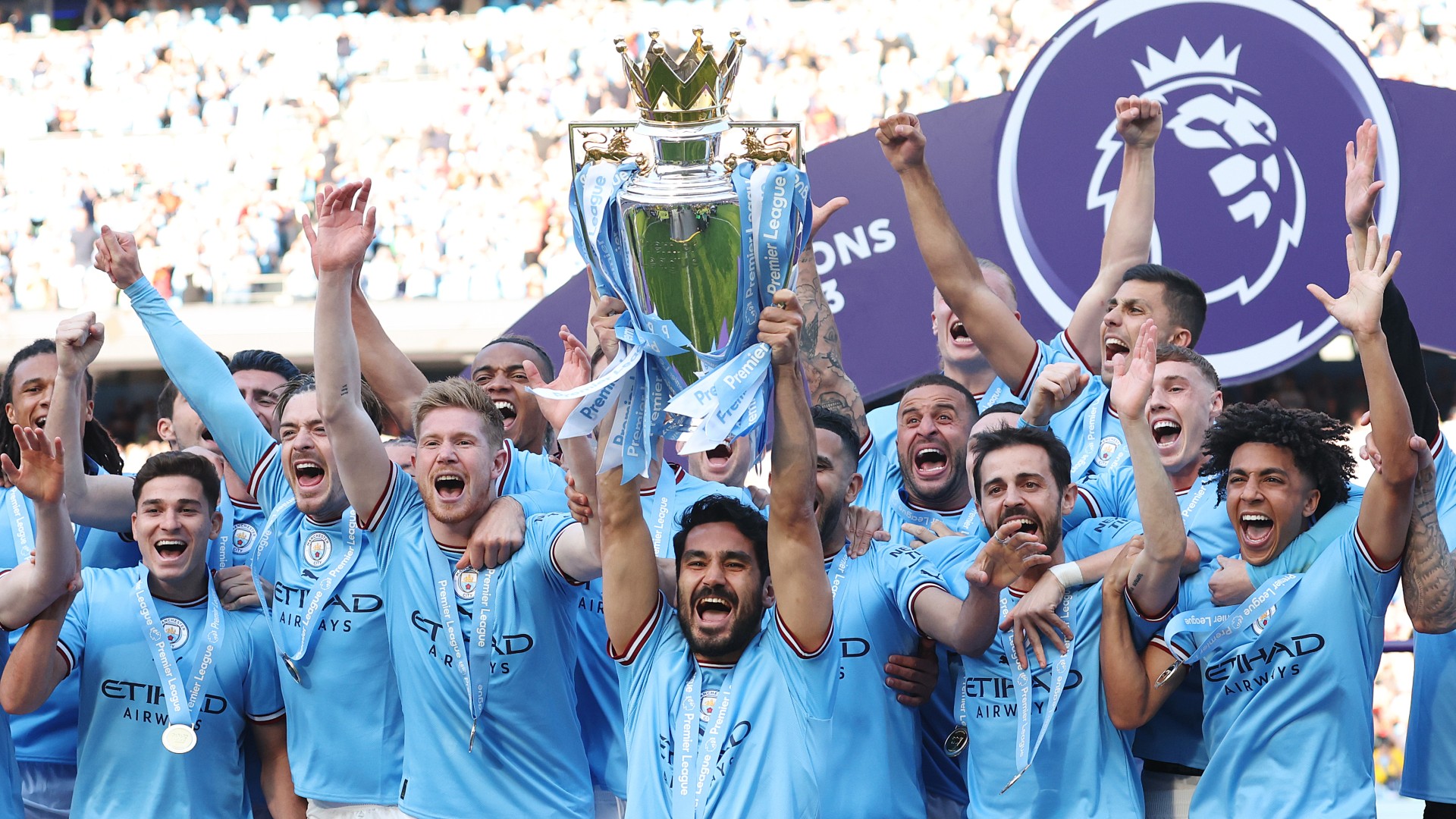 Ilkay Guendogan Manchester City Premier League 21052023
