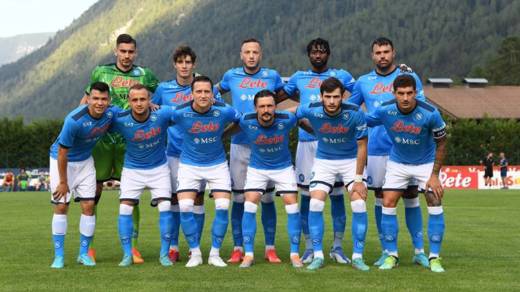 Napoli-Anaune, amichevole estiva, ritiro SSC Napoli 2022-2023