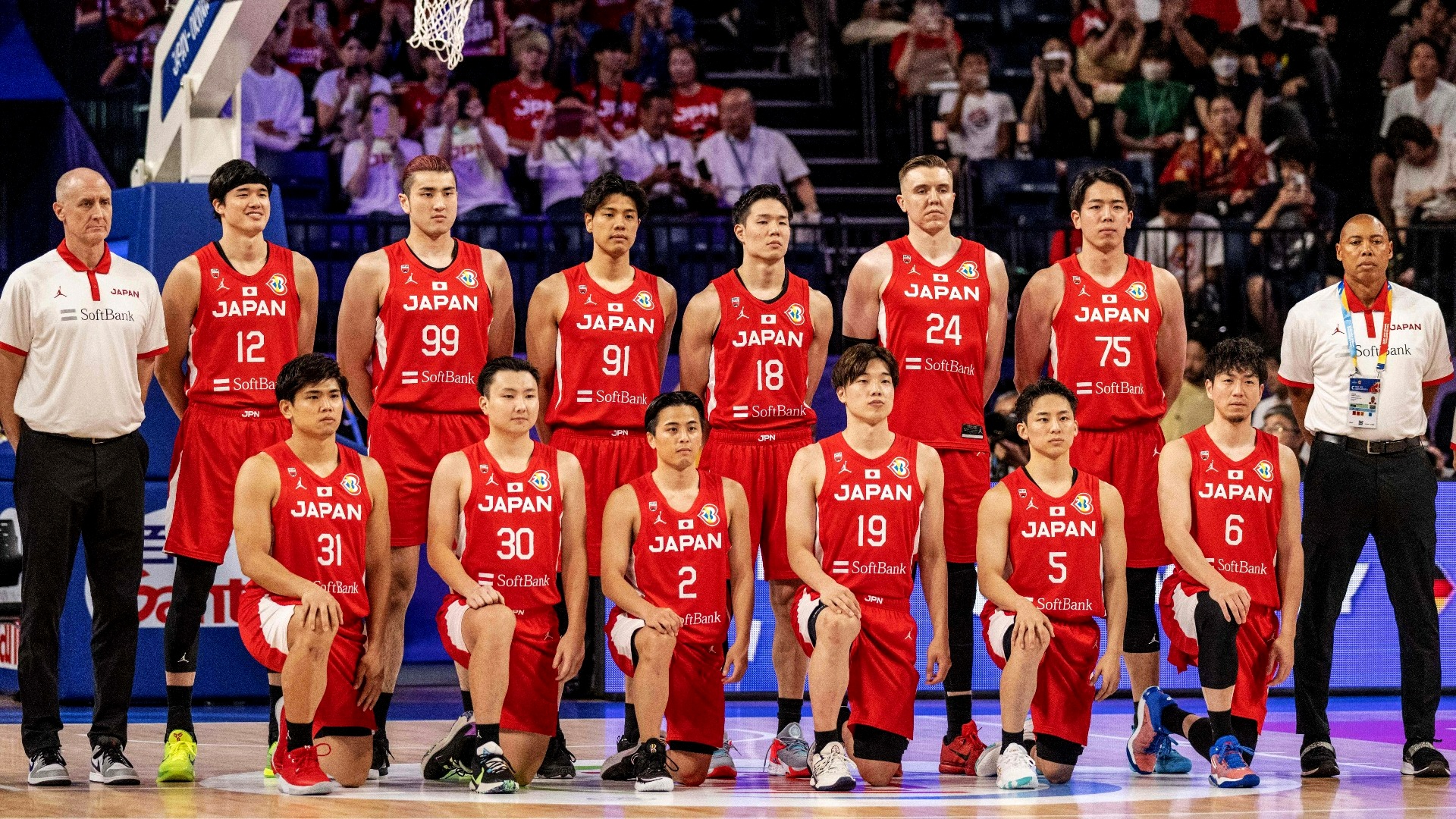 fiba-basketball-japan team photo-20230825