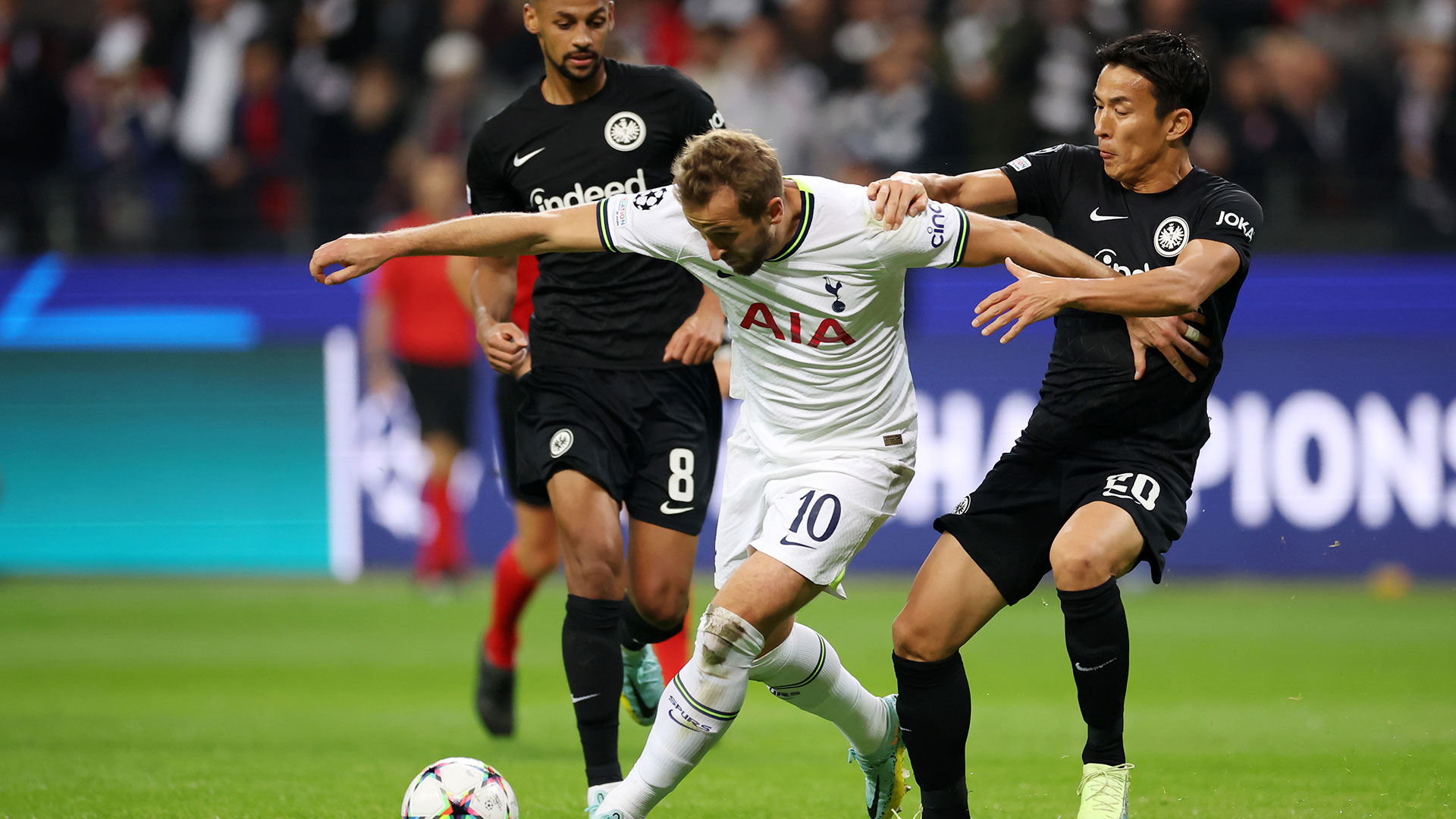 Eintracht Frankfurt Tottenham Hotspur Champions League Harry Kane 04102022