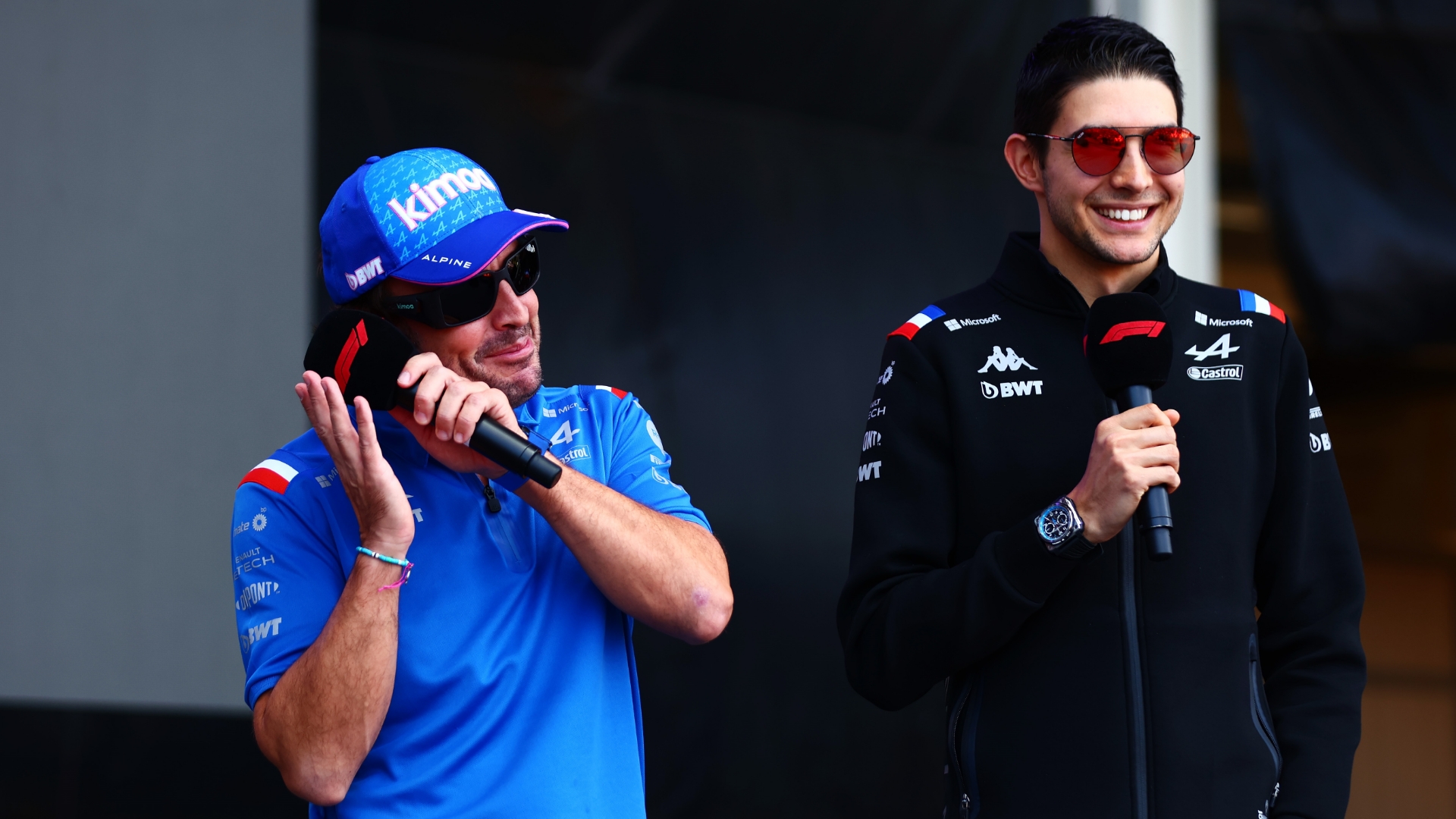 Fernando Alonso Esteban Ocon