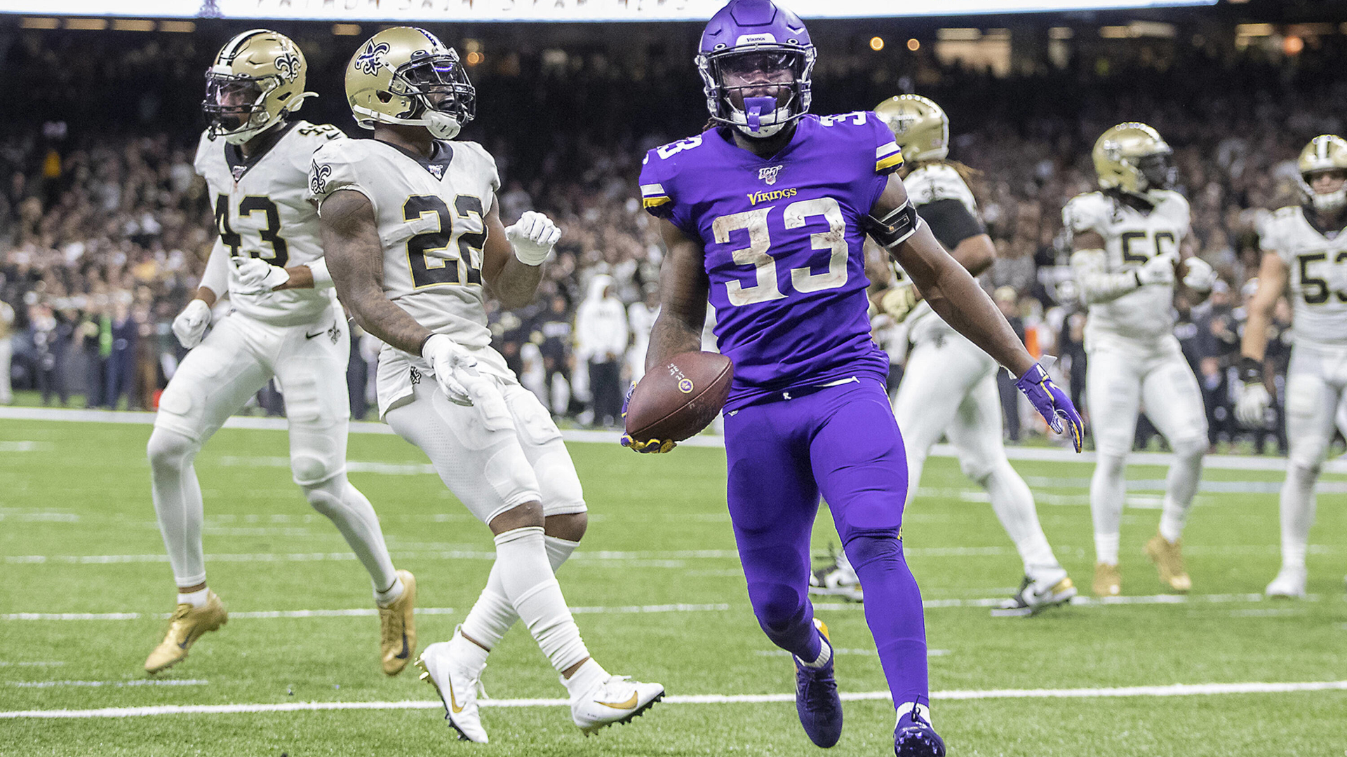 ONLY GERMANY NFL New Orleans Saints Minnesota Vikings Dalvin Cook 05012020