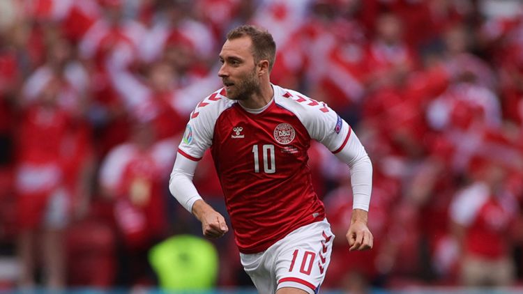 Christian Eriksen, Denmark vs Finland, Euro 2020