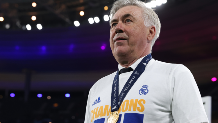 Carlo Ancelotti Champions League 2022