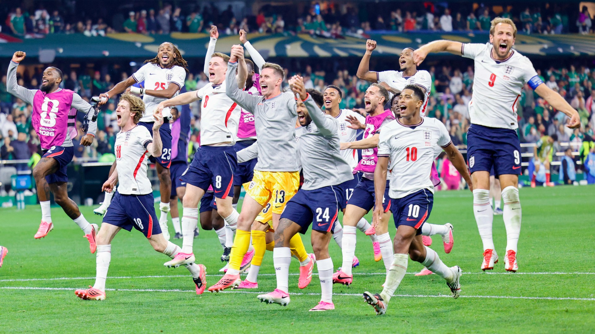 England Mannschaft Jubel 060726