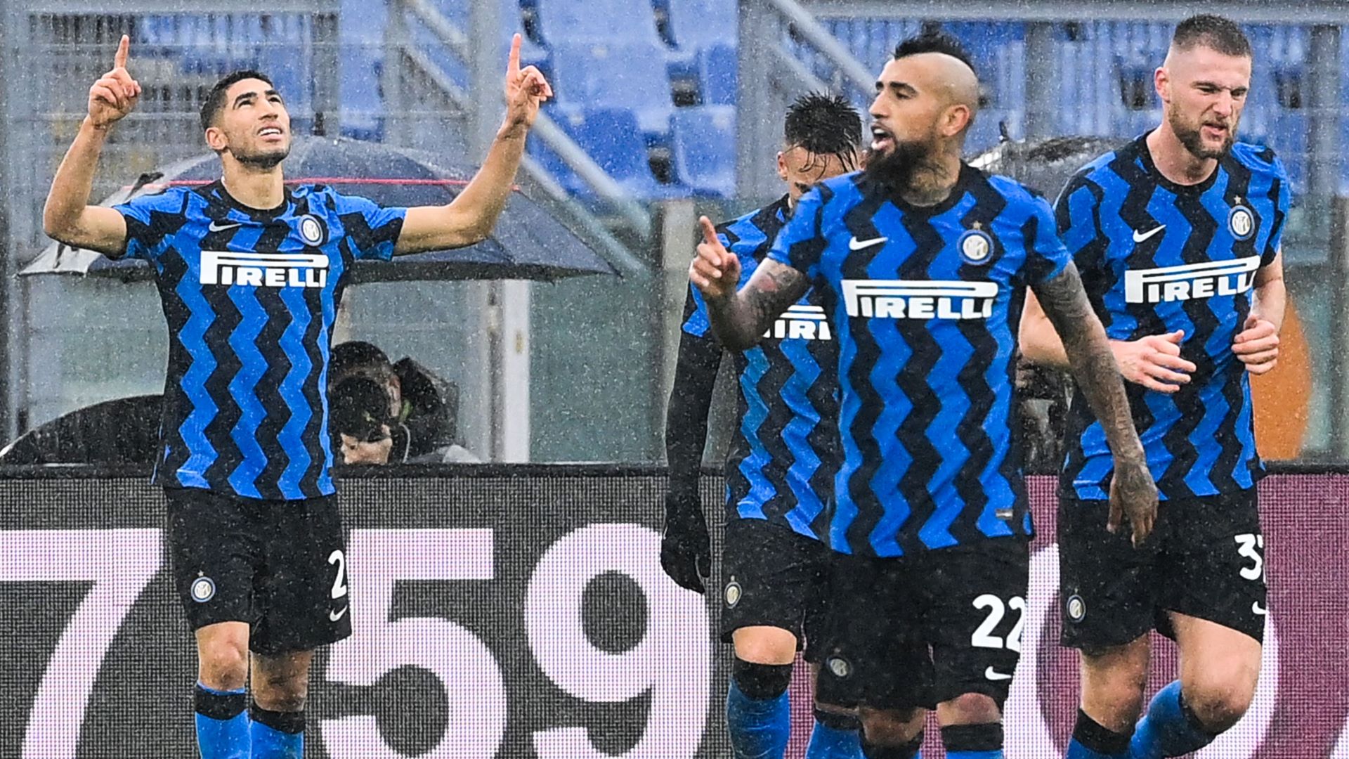 AC Florenz Inter Mailand Coppa Italia Hakimi