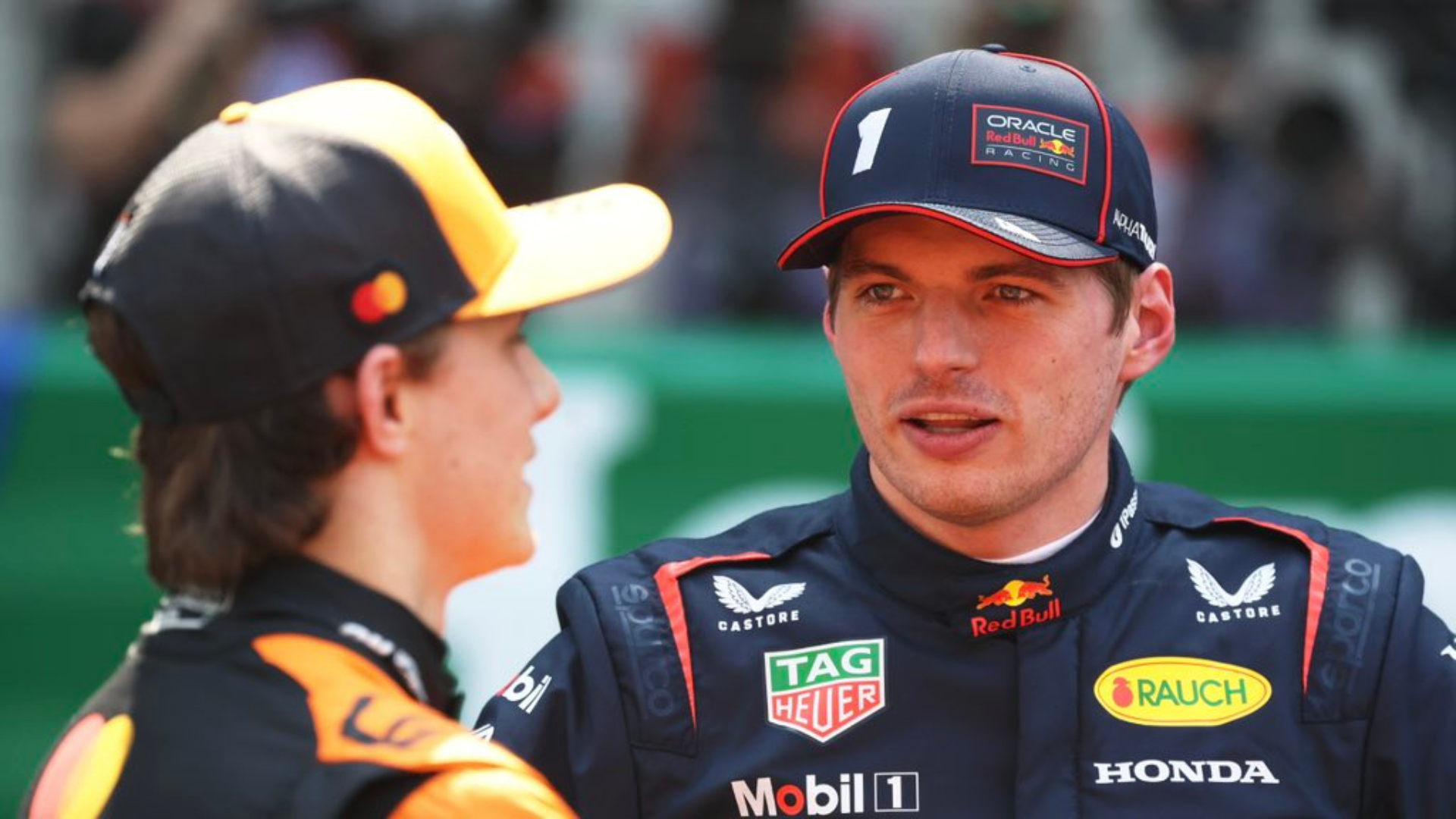 Max Verstappen Piastri Red Bull F1 2025